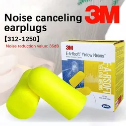 30 pairs】3M Earplugs Noise Cancellation Sleep Noise Insulation Learning Industrial Earplugs Professional Noise Protection