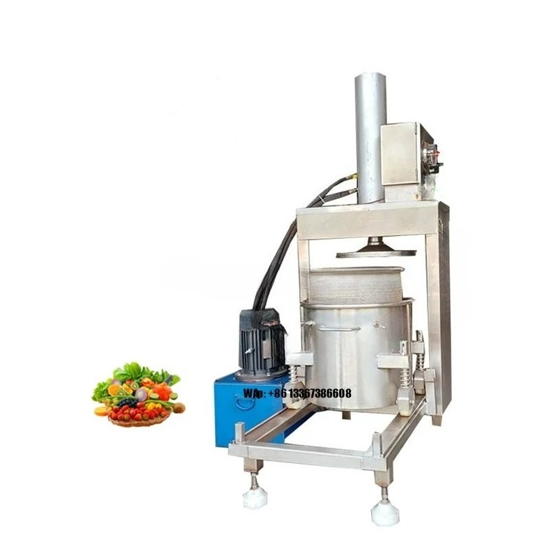 Máquina extractora de salsa de soja para exprimir patatas dulces de acero inoxidable, equipo de prensado de uva helada, fresa y limón