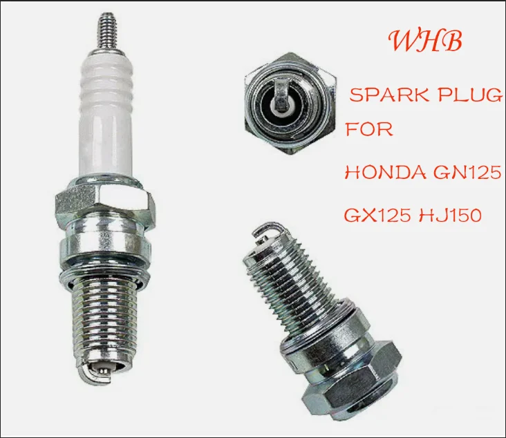 1pcs D8EA Motorcycle Spark Plug fit for HONDA GN125 GX125 HJ150 LX125 LF125 JH125 150 K157FMI 157FMI Foreman Rubicon 500 TRX500F