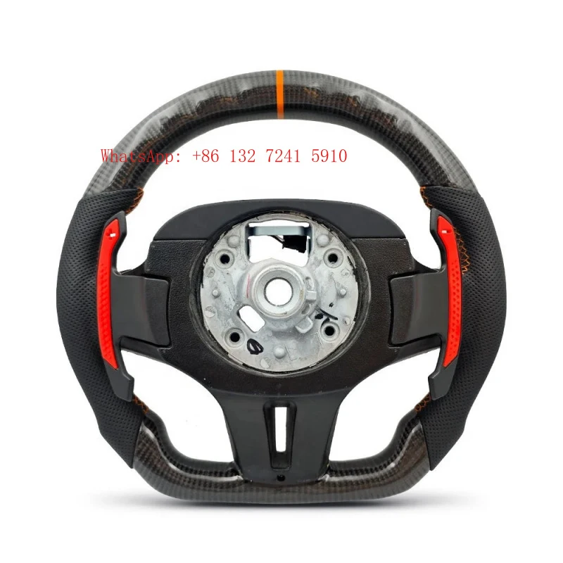 

Hongsheng Personalized Customization Leather Carbon Fiber Smart Led Steering Wheel for G31 M2 G87 M3 G80 G81 M4 G42 G82 X F97