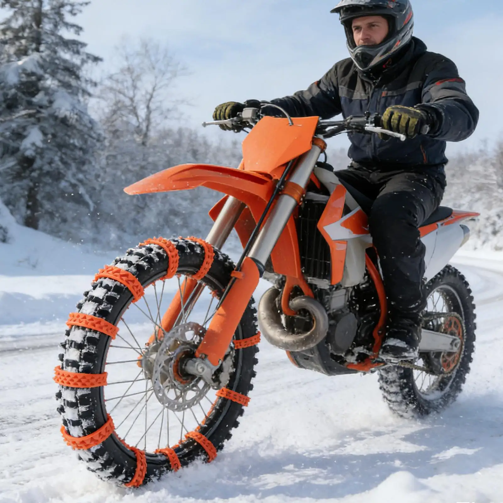 

Снежные цепи Сверхмощный тяговый ремень Нескользящие застежки-молнии Шины Ручки цепи для грузовика, внедорожника, седана, мотоцикла, пикапа, автомобильной промышленности