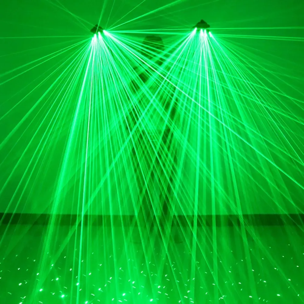 Guanti laser verdi Flash laser - Led Gloves Music recensione e prezzo