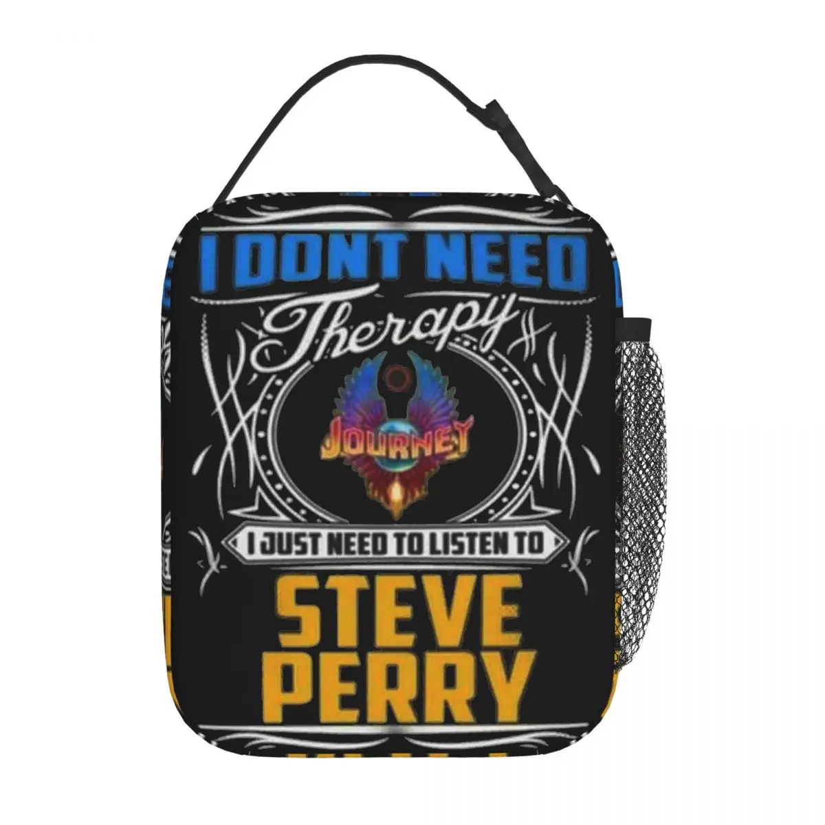 Insulated Lunch Boxes Steve Perry Journey The Band Hard Rock Music Storage Food Box Fashion Cooler Thermal Lunch Box For Travel