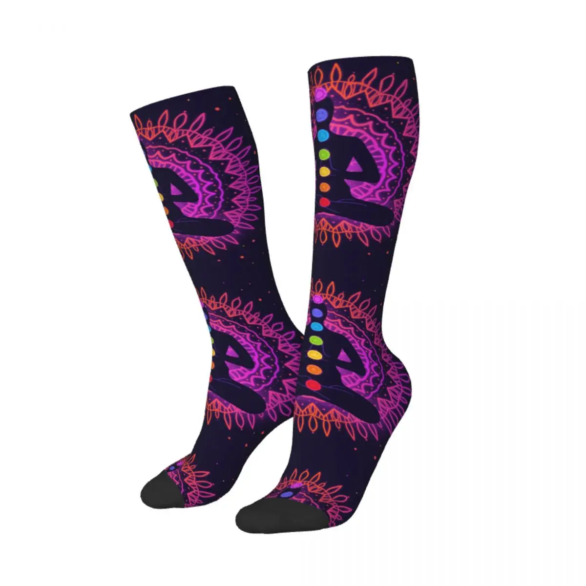 Old School Yoga Bundle Socks High Quality Stockings All Season Long Socks for Man's Woman's Gifts