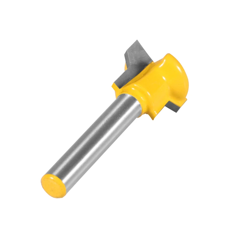 1PC 6MM 6.35MM Shank Drawer Lock Bit Router Bit Carbide Cutter Woodworking Milling Cutters for Wood Bit Face Mill End Mill