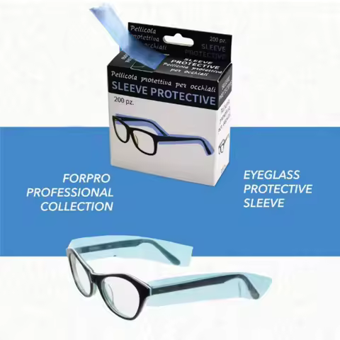 Disposable Hairdressing Eyeglass Leg Cover Hair Dye Styling Tools Glasses Accessories Dye Glass Cover Hair Dye Box Anti-staining
