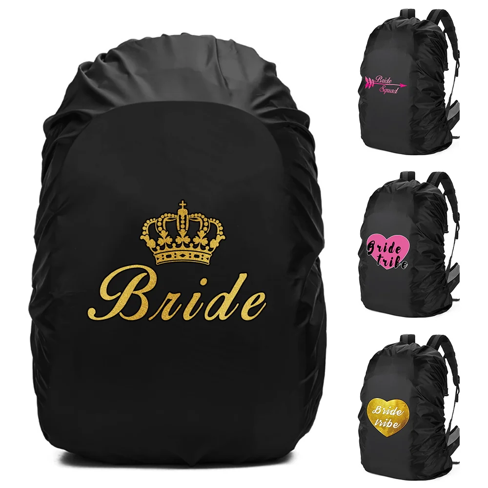 New Portable 20-70L Backpack Cover Bride Pattern Foldable Lightweight Climbing Camping Hiking Accessories Backpack Cover Unisex