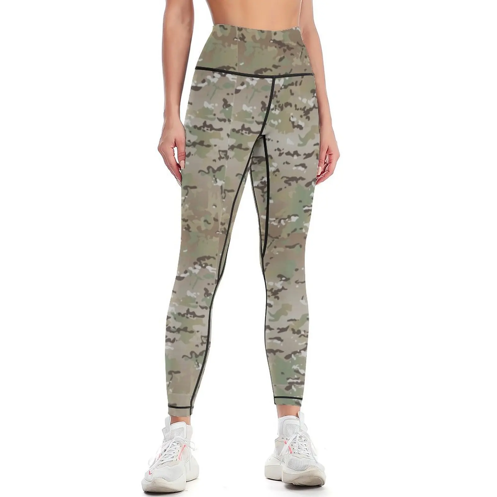 

OCP Multicam Magic + SUPRISE Illustrated tee and poster. Leggings Golf wear Women's high waist push up legging Womens Leggings