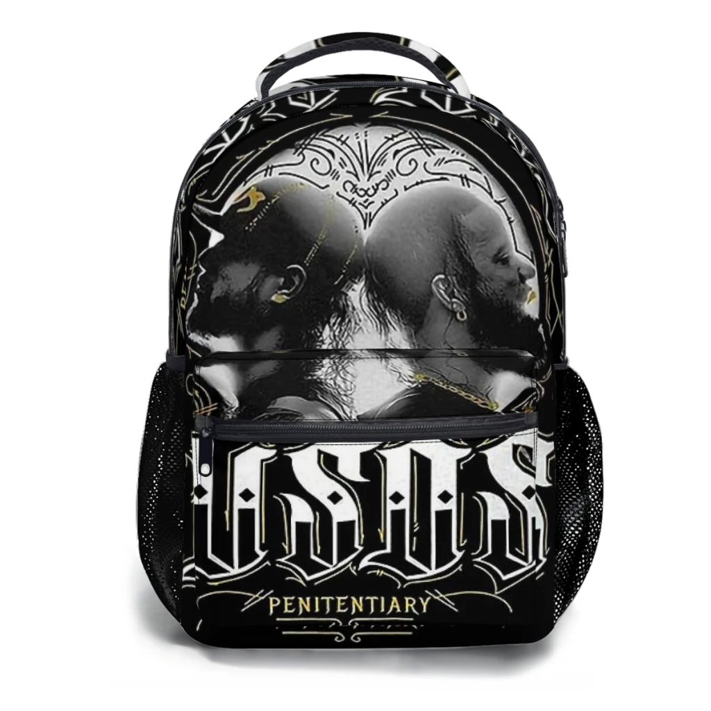 

WWE The Usos Penitentiary Authentic Printed Lightweight Casual Children's Youth Backpack Schoolbag 17inch