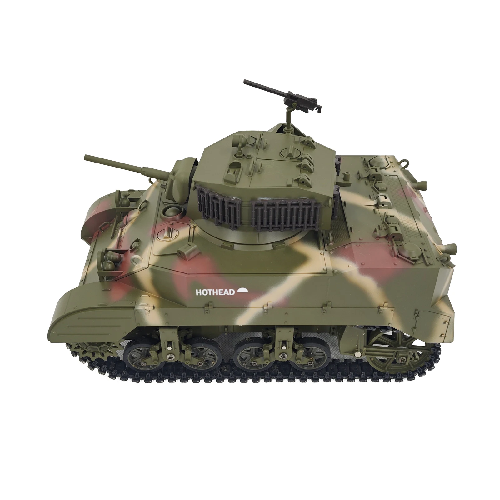 1/16 CoolBank RC tank USA stuart modèle Marine Corps Paint G2080-2 recul de baril Grands cadeaux de loisirs pour les garçons.