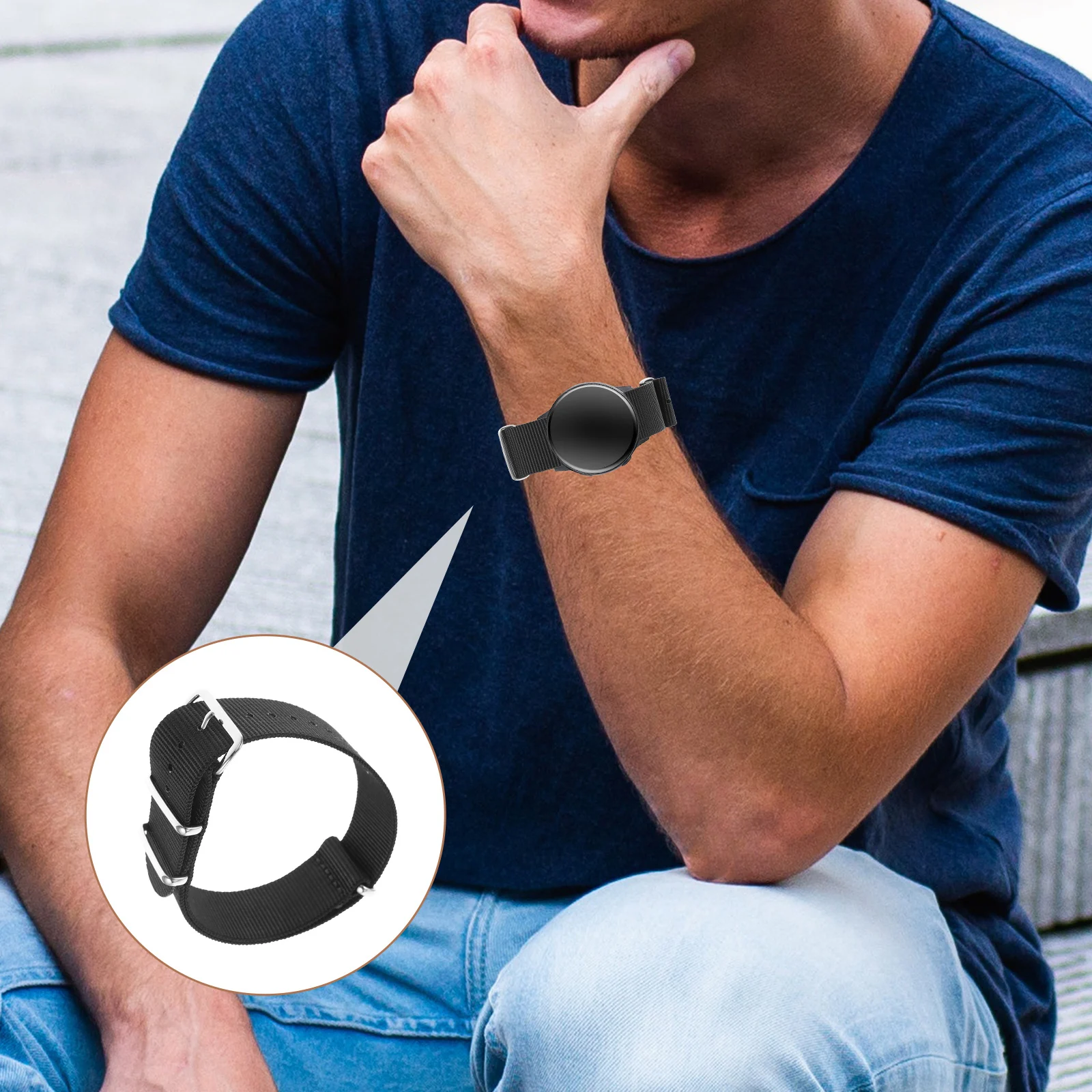 

Nylon Watchband Durable Wristwatch Woven Strap Replaceable Watch Parts Nylon Watch Strap Adjustable