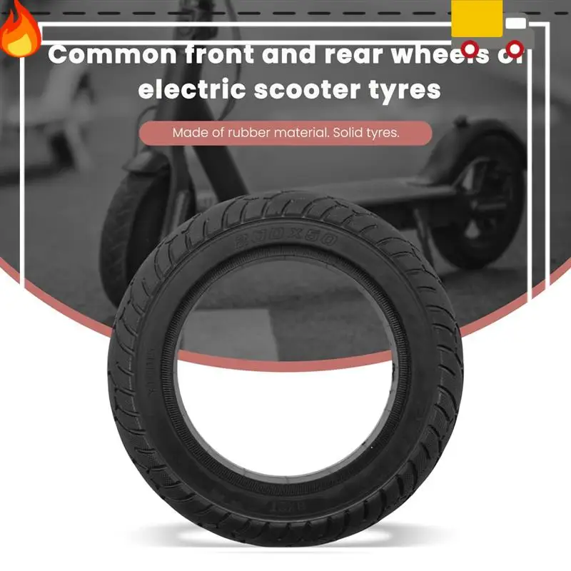 

2PCS 8 Inch Electric Scooter Tire 200X50 Solid Tire Rear Tire Replacement Parts Accessories For Speedway RUIMA Mini 4 PRO