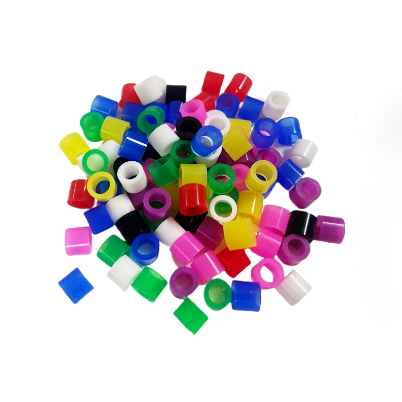 100pcs/Box Dental Code Rings Fit All Hand Instrument Marker Identification Circle Silicone Color Recognition Circle Autoclavable - view 3