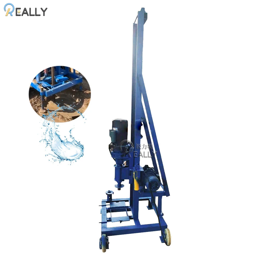 2024 OEM Hot Sale In Africa Small Portable Borehole Drilling Machines Water Well Drilling Machine for Hard Rock 100m