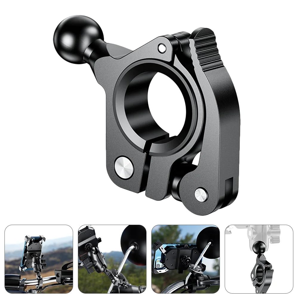 

Handlebar Mount Adapter Phone Holder Adapter Handlebars Mounting Base 17mm Phone Holder Mount Support Base