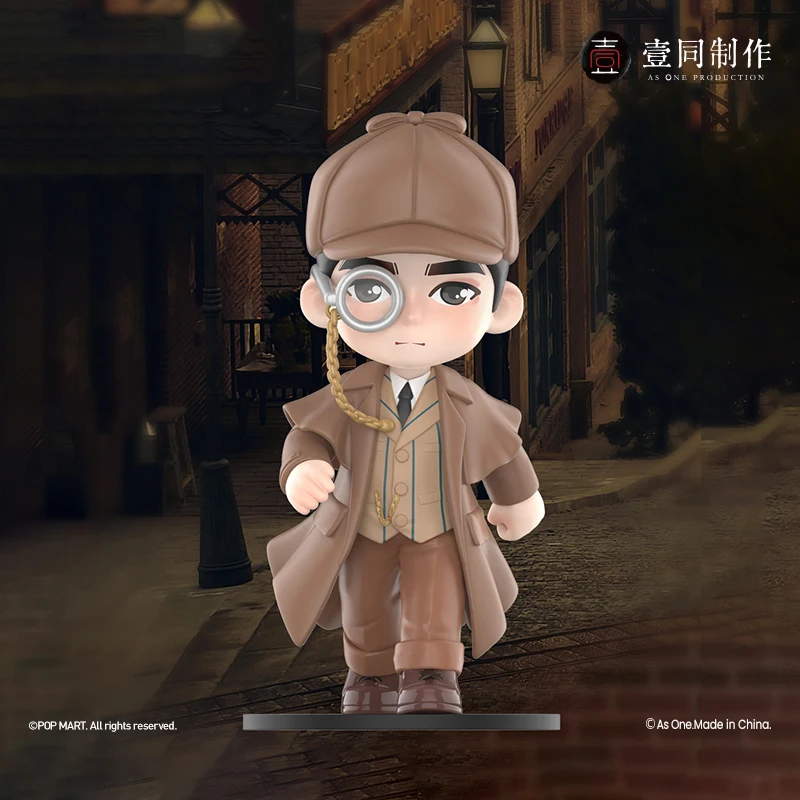 2025 New Detective Chinatown 1900 Series Figure Blind Box Study Room Decoration Children'S Collection Toys Christmas Gifts