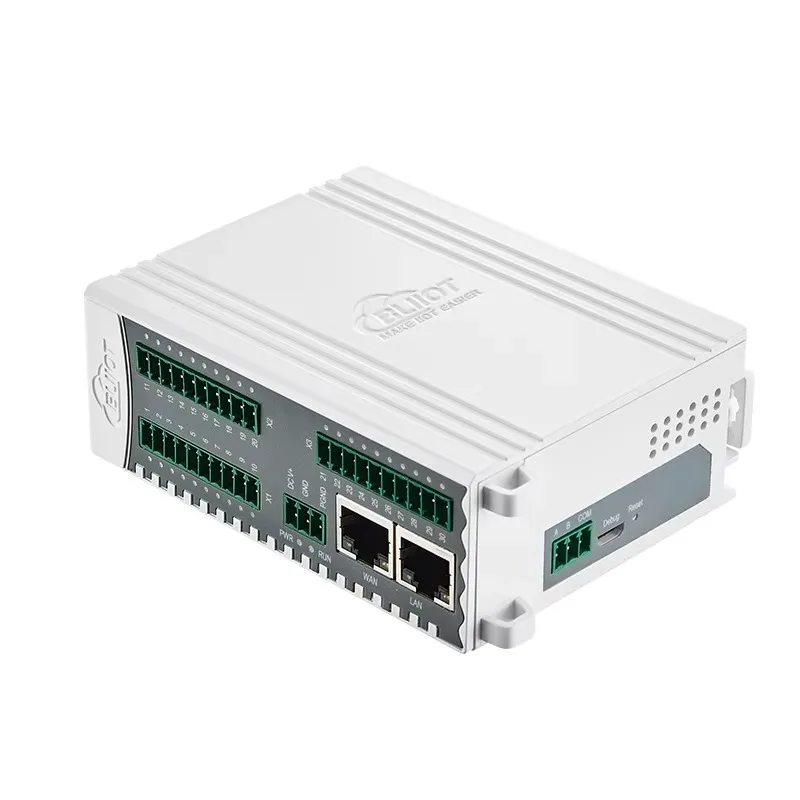 Industrial Multi-protocols Modbus MQTT OPC UA Remote EdgeIO Controller Series