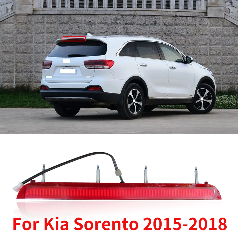 

CAPQX For Kia Sorento 2015-2018 Rear Brake Light High Mount Stop Lamp 3rd Third Brake Light Additional Brake Lamp 92700-C5000