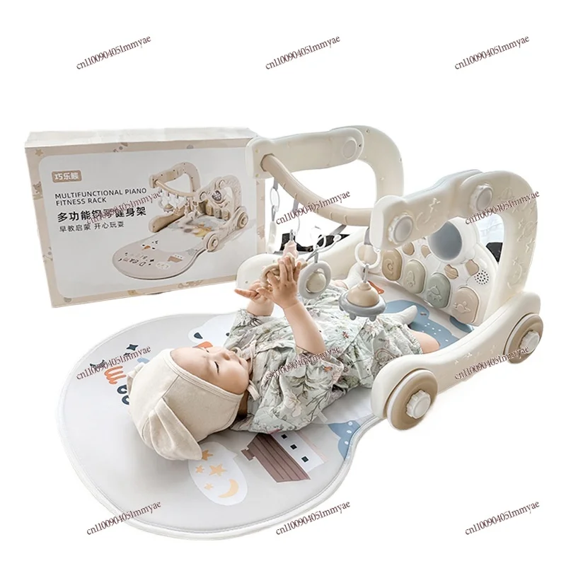 

Qiao Le Bear Pedal Piano Newborn Baby Toy Fitness Equipment