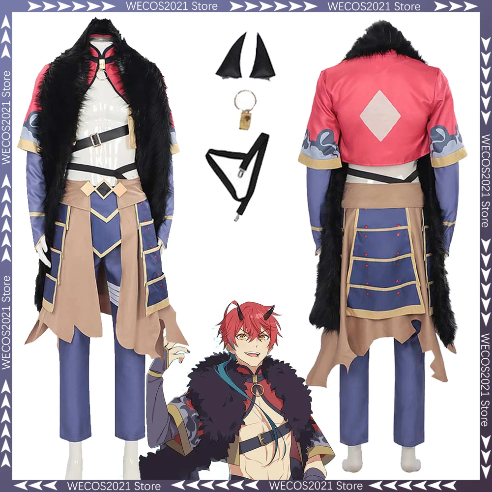 

Disguise Anime Cosmic Chou Kaguya Hime Mikado Akira Cosplay Clothing Men Costume Halloween Male Role Play Fancy Dress Up Outfits