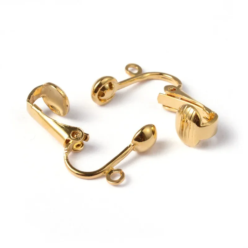 5Pairs Clip-on Earring Converter with Easy Open Loop for DIY Earring and Turn Any Studs Or Pierced into Clip on HK189