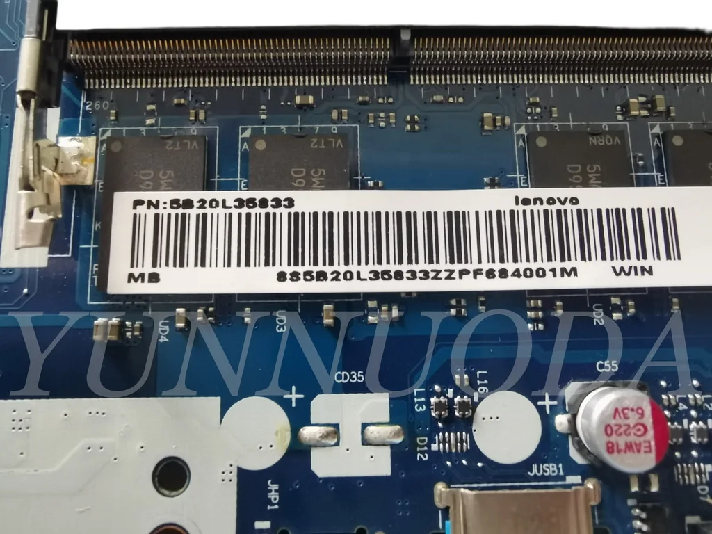 NM-A752 For Lenovo IdeaPad 310-15ISK Laptop Motherboard with i3 i5 i7 6th Gen CPU 4GB RAM Tested Good