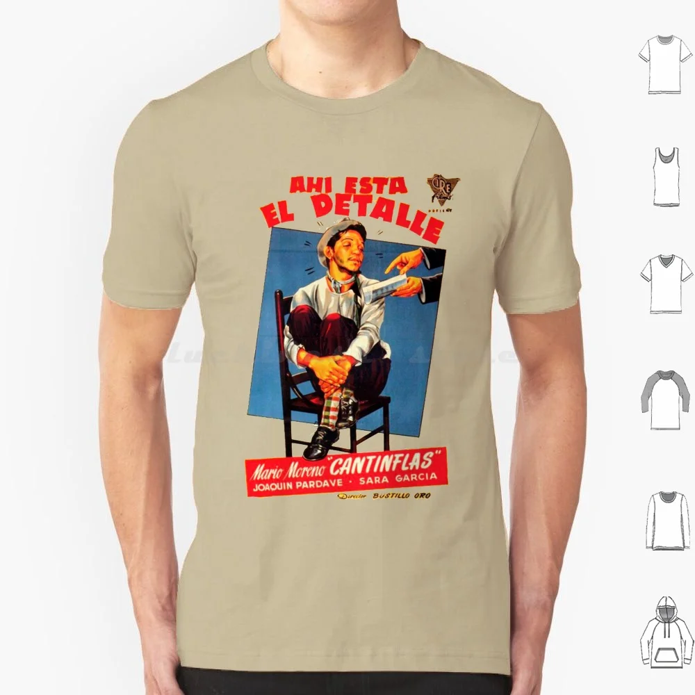 Esta es el detalle camiseta de algodón hombres mujeres DIY estampado Cantinflas México cine película Golden Era comedia ídolo