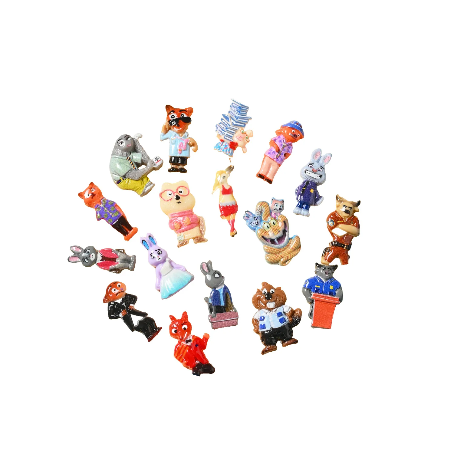 50 قطعة جديد ل Zootopia2 أعمى Bogs الحيوان لطيف دمية سطح المكتب الحلي الصغيرة العصرية لايف مباراة متابعة حقيبة أعمى للهدايا