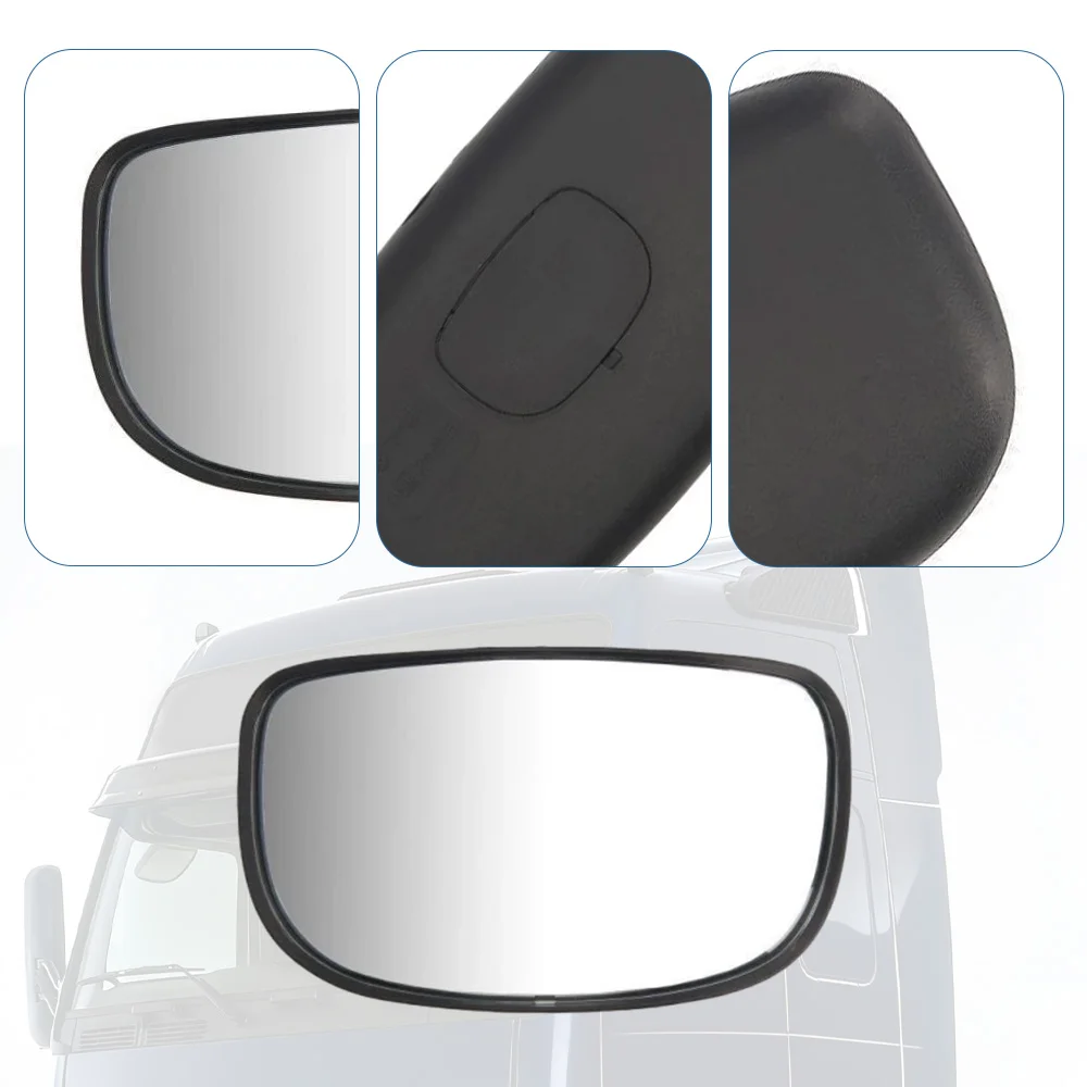 

Front Lower Rearview Convex Mirror White Glass for Volvo FH FM 2005-2012 LHD Truck Side Auxiliary Mirror 20716956