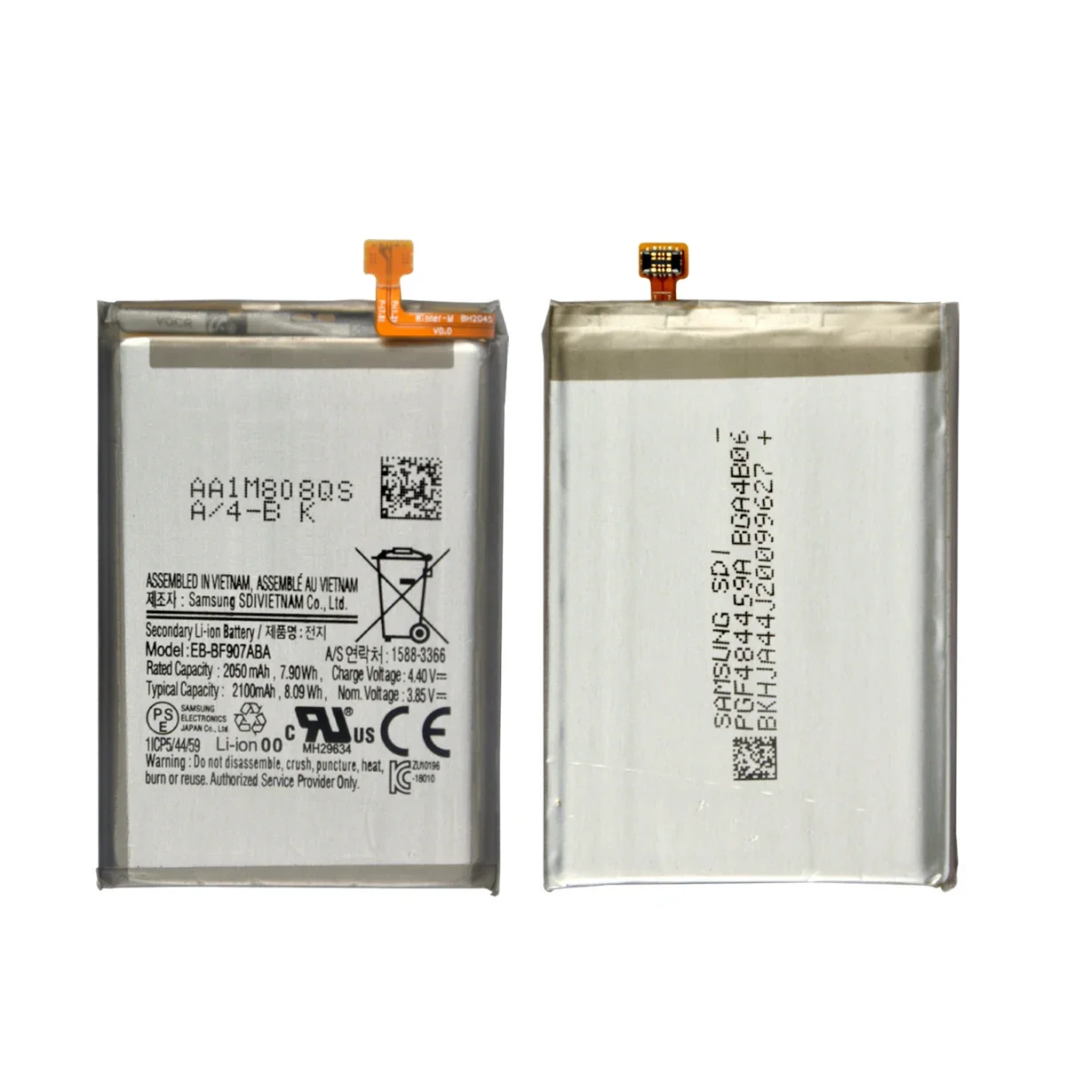 Brand New EB-BF907ABA 2100mAh High Quality Replacement Battery For Samsung Galaxy Fold SM-F907 EB-BSM-F907ABA gh82-21209a +Tools