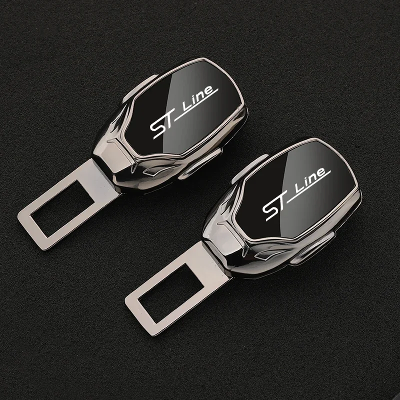 Car seat belt locker carabiner extender insurance belt insert buckle for Ford Focus Mustang SHELBY ST LINE STLINE Mondeo