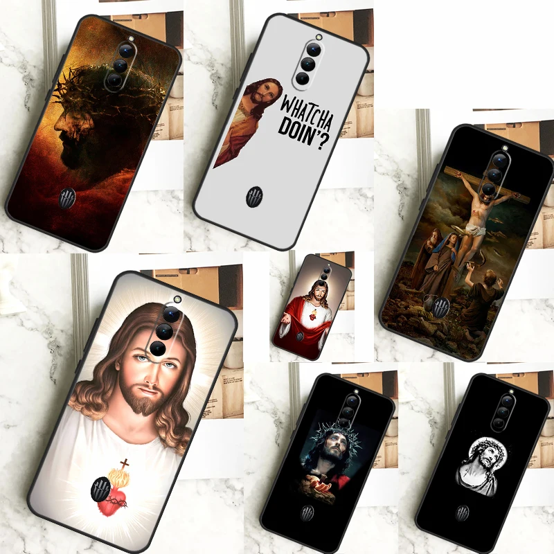 

Christian Jesus Case For ZTE Nubia Red Magic 9 8 8S Pro Plus RedMagic 6S 7S Pro 6 7 Pro 5S 6R 5G Back Cover