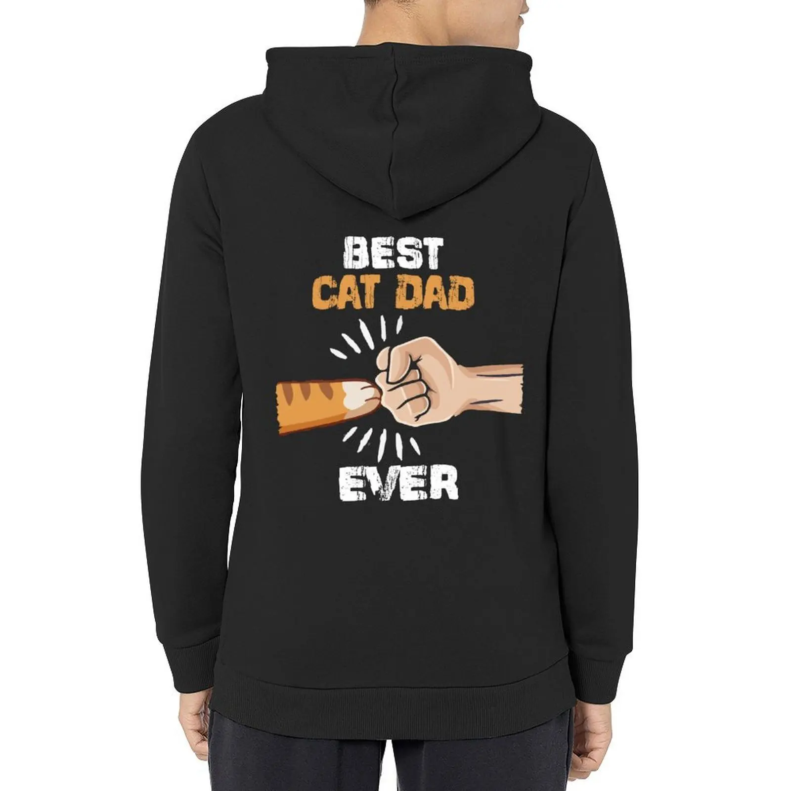 

best cat dad ever Hoodie fashion men men clothing clothes for men autumn new in hoodies and blouses