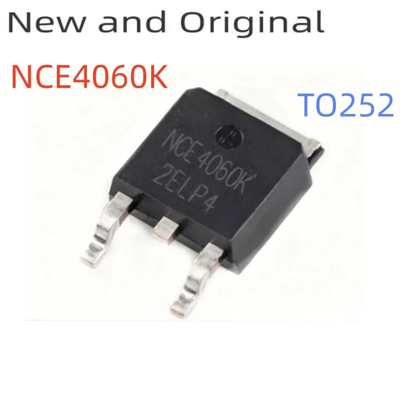 

Original NCE4060K TO-252-2 40V 60A N-Channel MOSFET Chip High Power Efficiency