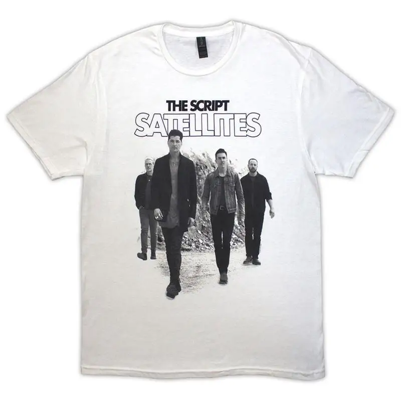 

The Script Satellites Photo Logo T Shirt