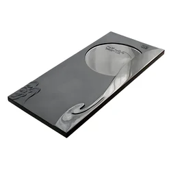 Natural Ebonite Tea Tray Home Living Room Kung Fu Tea Set Stone Tea Tray Simple Style Home Gift