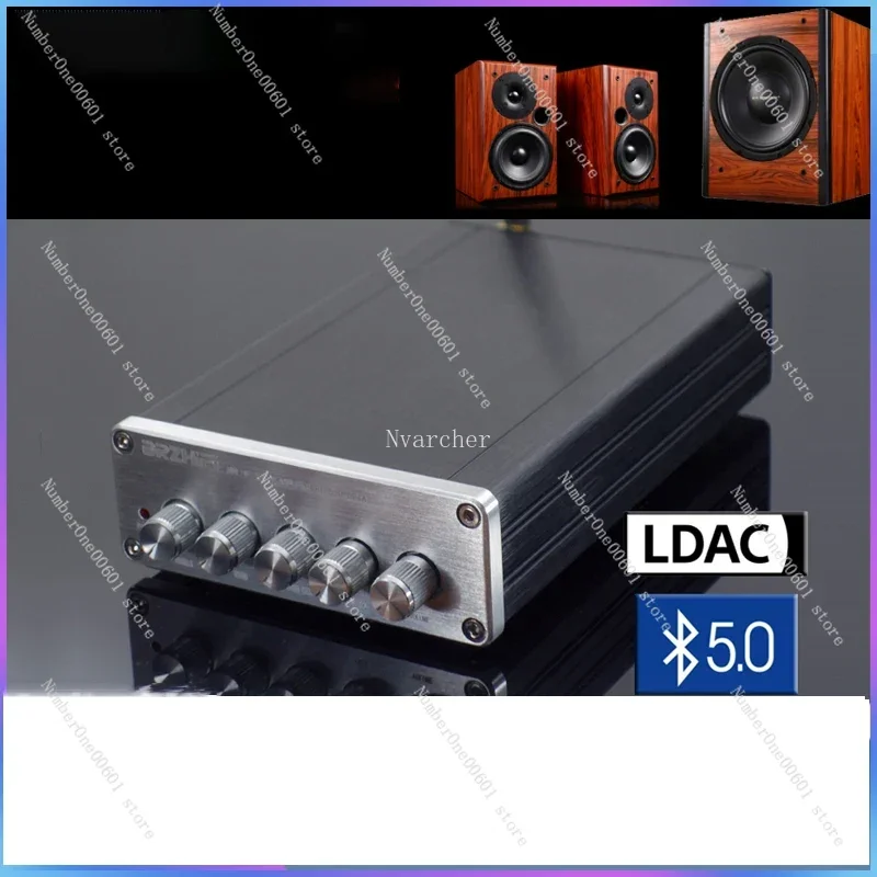 

For TPA3250 2.1 HIFI Bluetooth 5.0 Digital Power Amplifier QCC5125 70W*2+130W PCM5102A DAC Decoding DC19-32V