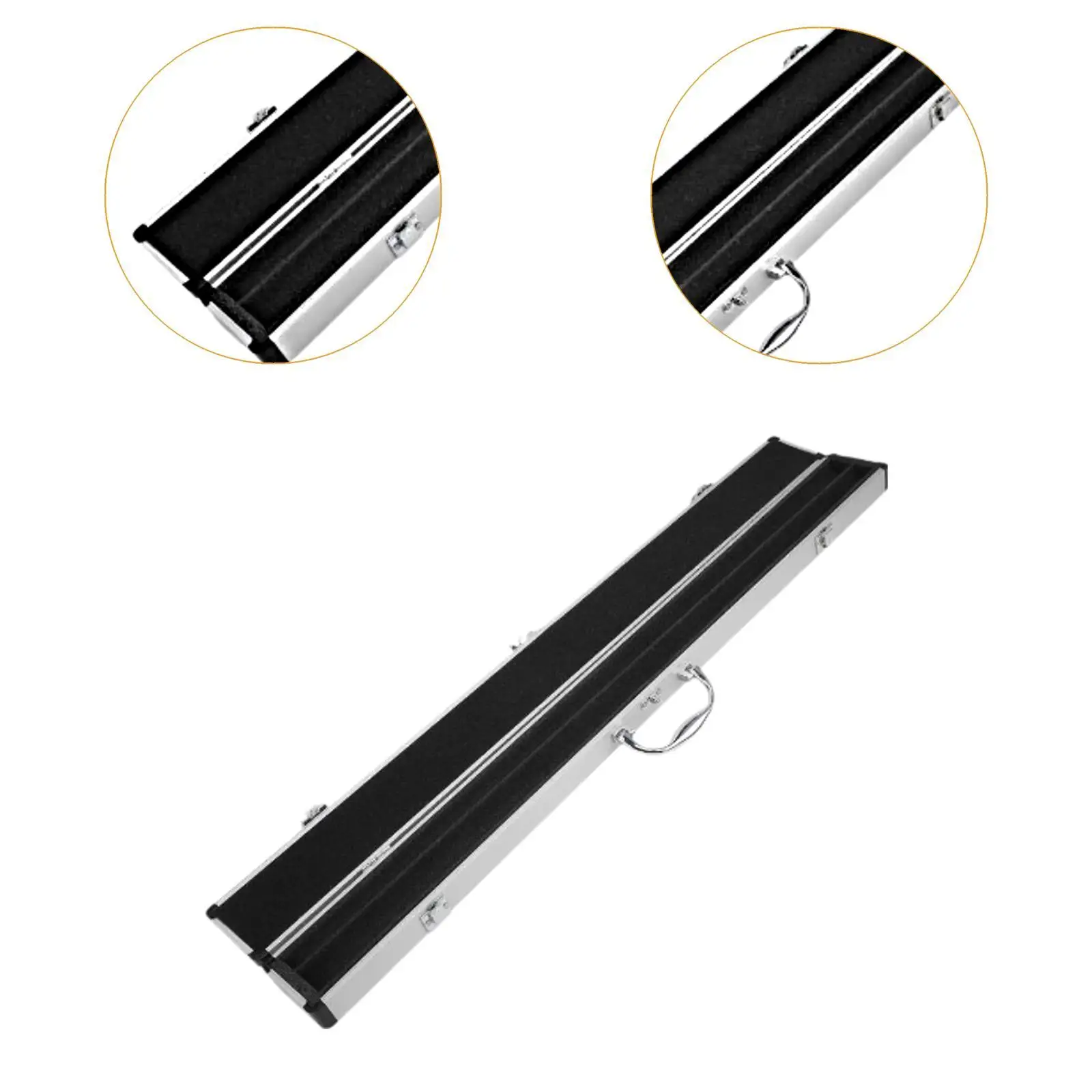 1/2 Biljartstokkoffer Biljart Pool Rod Box Professionele trainingsaccessoires