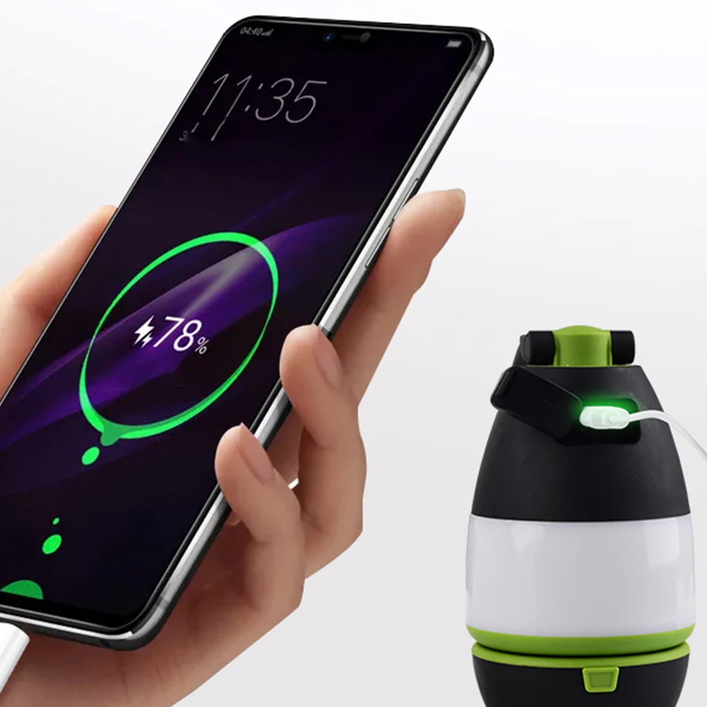 

Portable H held Night Light Durable Safe Plastic Creative Camping Outdoor Rechargeable Protects Kids Anti Slip Table Lamp Small