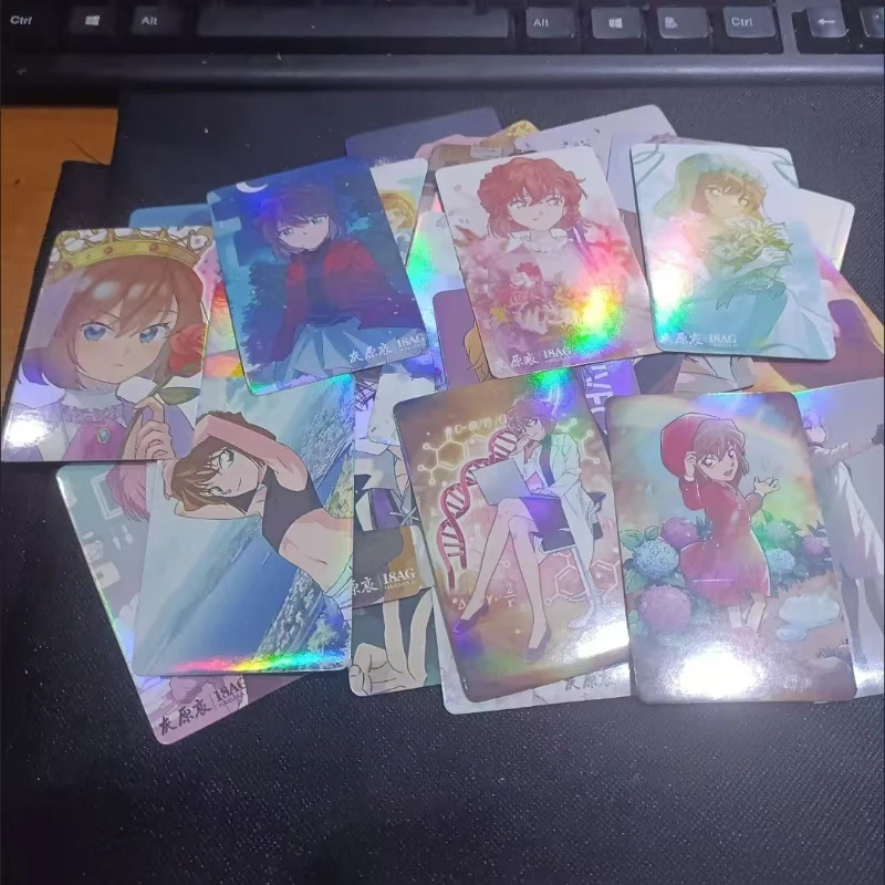 名探偵コナン 美羽ララ 55 レーザーカードクリエイティブ高価値漫画 DIY アニメ二次元周辺機器ポラロイドポストカード