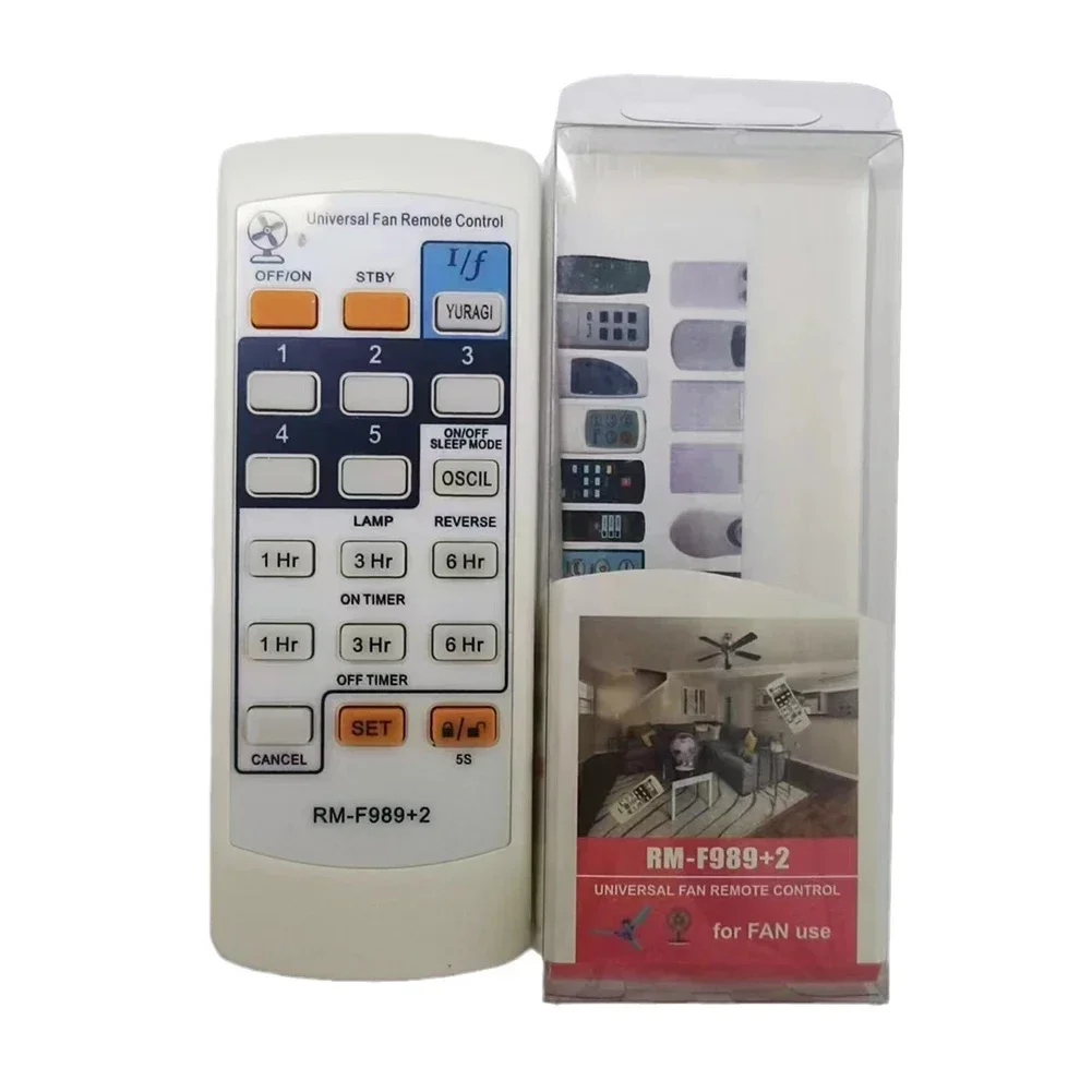 General Electric Fan Remote Control Replacement Remote Controller FAN-989V Compatible With Various Electric Fans