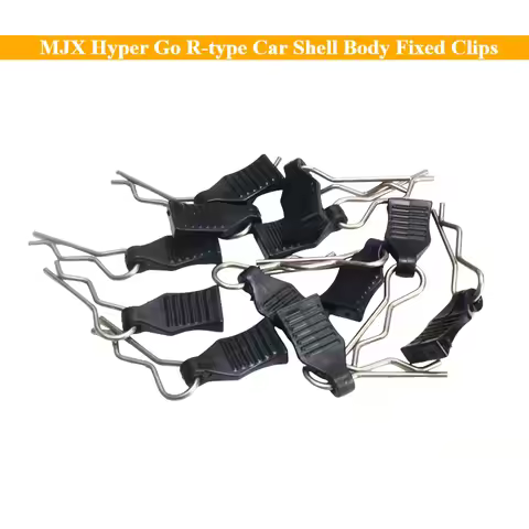 12Pcs MJX Hyper Go R-type Car Shell Body Fixed Clips Pin for MJX 14210 14209 14303 14301 16208 16210 SCY 16101 RC Car Parts M001