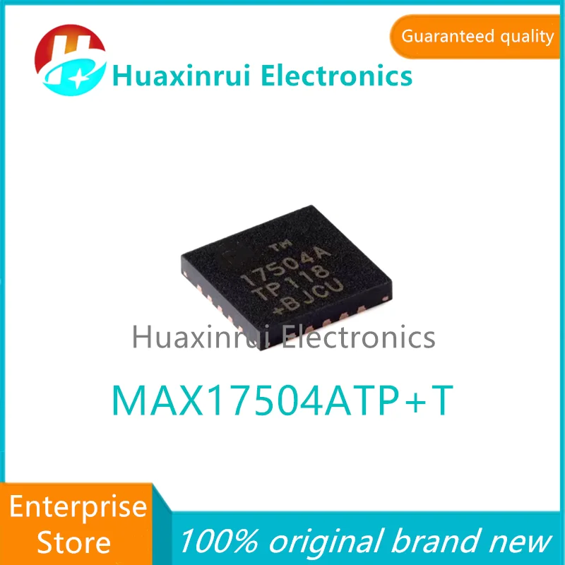 MAX17504ATP+T TQFN-20 100% original brand new silk screen 17504A synchronous step-down DC-DC converter chip IC MAX17504ATP+T