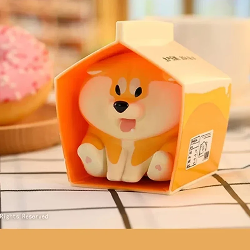 Shiba Inu Gotch Eten Honden Serie Blinde Doos Speelgoed Mysterie Box Originele Actie Figuur Gok Bag Mystere Schattige Pop Kawaii Model Cadeau