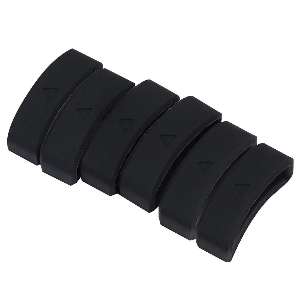 

Silicone Watch Bands Strap Retainer Rings Bands Holder Fastener Keeper Loop Durable Soft Environmental Replacement Smart Watch