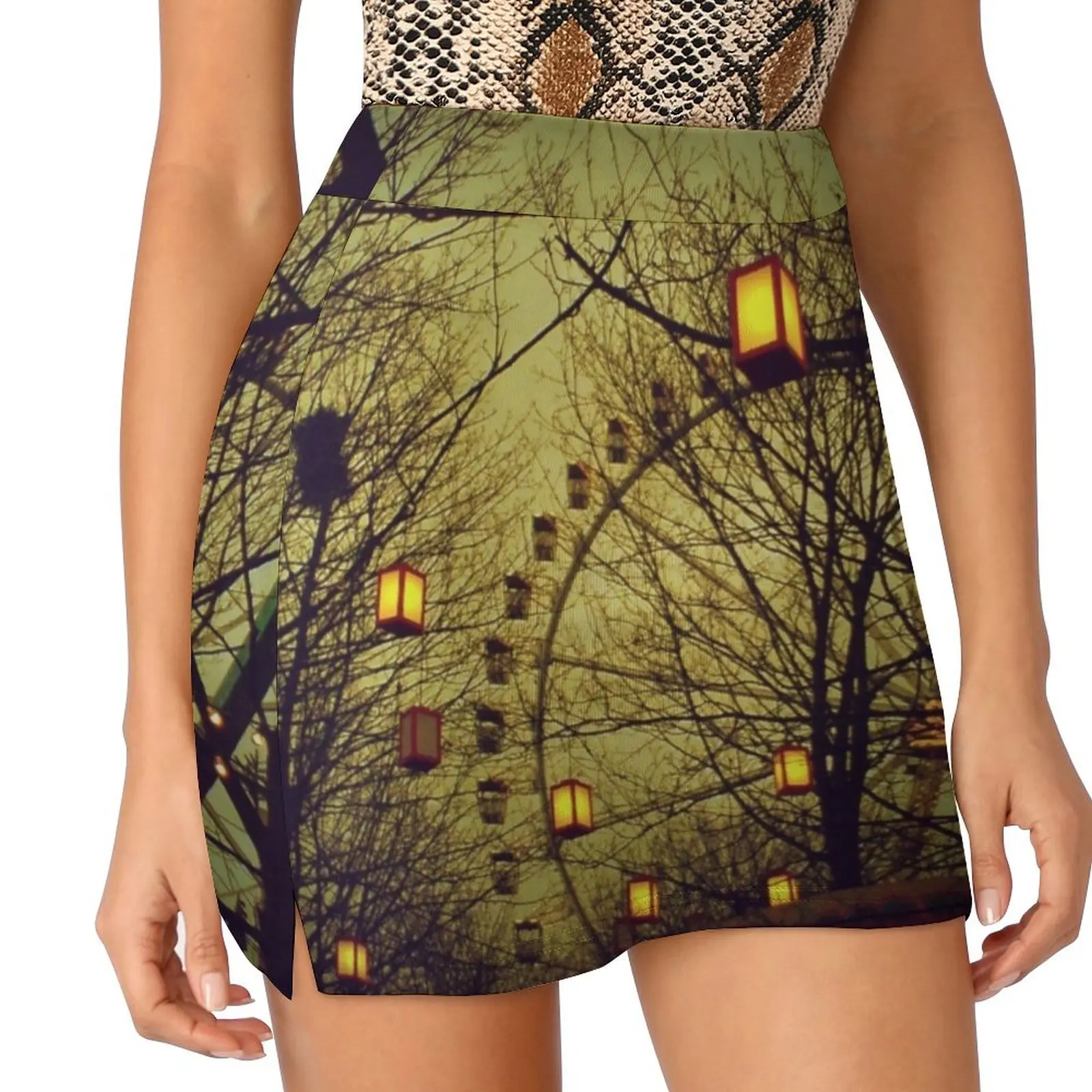 

Fairy Wheel Mini Skirt Women's dress women's clothing korea stylish