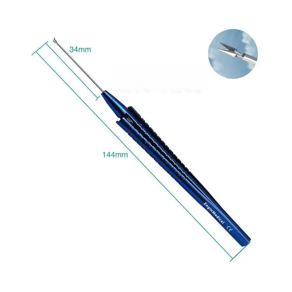 Intraocular Virtreo-retinal Ophthalmic Micro Instruments Retinal Capsulorhexis Forceps Utrata Capsulorhexis Forceps