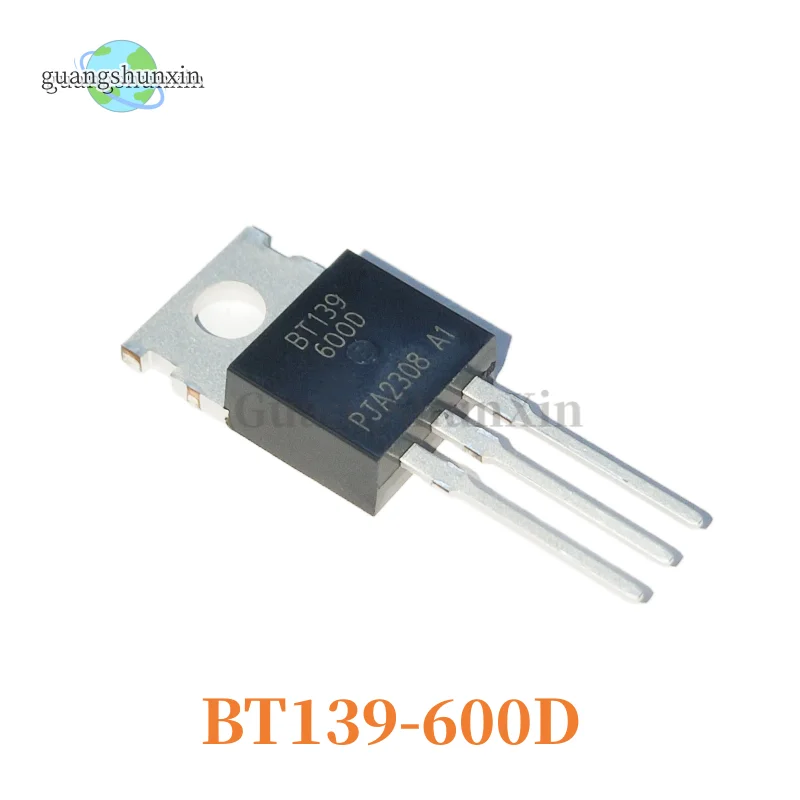 10pcs BT136-600E BT136-600D TO-220 BT136 600D BT136-600 BT137-600D BT138-600D BT139-600D Three terminal bidirectional thyristor