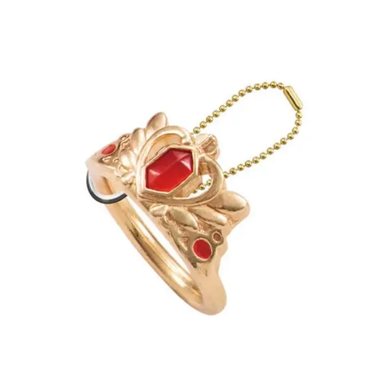 BANDAI Sailor Moon capsule toys Transformer shaped ring pendant figure Brand new genuine In shelf