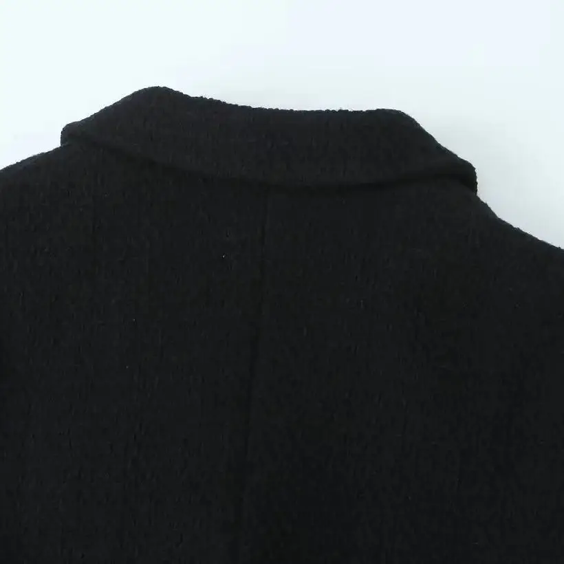 بدلة نسائية ربيعية جديدة موديل 2025 بتصميم كسول سترة أنيقة الصدر تناسب كل مباراة بأكمام طويلة ملابس خارجية Mujer